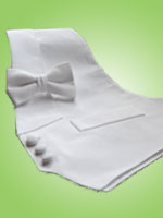 White Pique Vest